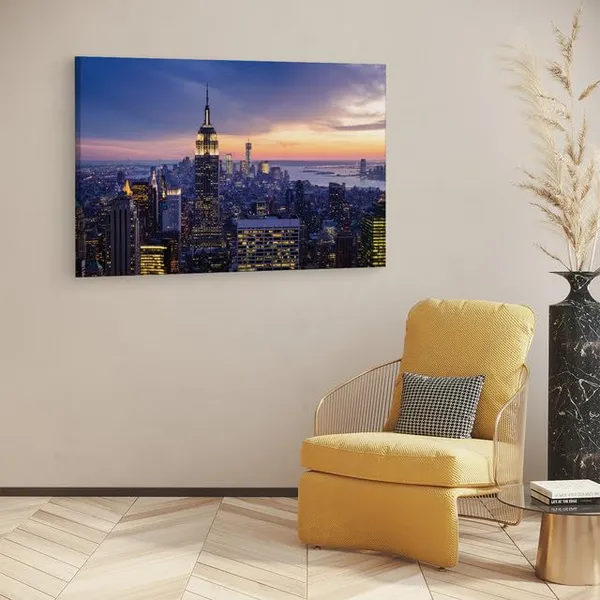 Multicolor_Empire_State_Building,_Wooden_Framed_Canvas_Paintings_|_For_Home_Decor_|_Bedroom,_Living_Room,Wall_Decoration_|_Wall_Art_Painting,_Ct0132,_Size_16_X_24_In