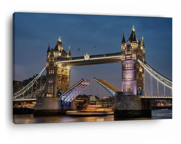 Multicolor_Tower_Bridge,_Wooden_Framed_Canvas_Paintings_|_For_Home_Decor_|_Bedroom,_Living_Room,Wall_Decoration_|_Wall_Art_Painting,_Ct0134,_Size_16_X_24_In