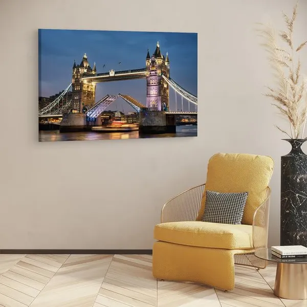 Multicolor_Tower_Bridge,_Wooden_Framed_Canvas_Paintings_|_For_Home_Decor_|_Bedroom,_Living_Room,Wall_Decoration_|_Wall_Art_Painting,_Ct0134,_Size_16_X_24_In