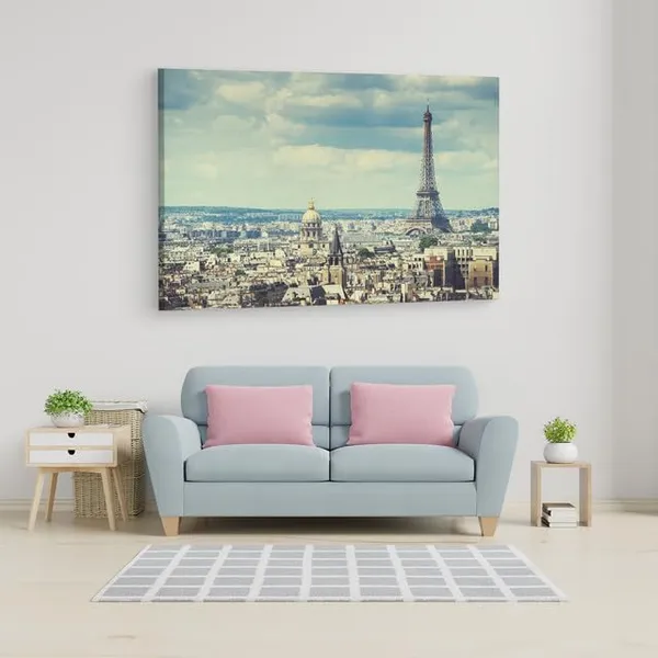 Multicolor_Eiffel_Tower,_Wooden_Framed_Canvas_Paintings_|_For_Home_Decor_|_Bedroom,_Living_Room,Wall_Decoration_|_Wall_Art_Painting,_Ct0148,_Size_16_X_24_In