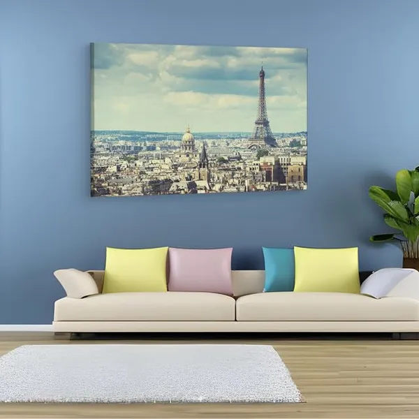 Multicolor_Eiffel_Tower,_Wooden_Framed_Canvas_Paintings_|_For_Home_Decor_|_Bedroom,_Living_Room,Wall_Decoration_|_Wall_Art_Painting,_Ct0148,_Size_16_X_24_In