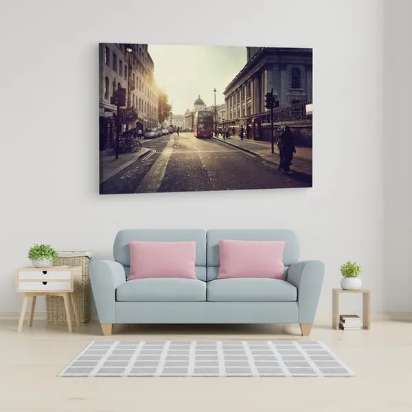 Multicolor_Trafalgar_Square,_Wooden_Framed_Canvas_Paintings_|_For_Home_Decor_|_Bedroom,_Living_Room,Wall_Decoration_|_Wall_Art_Painting,_Ct0149,_Size_16_X_24_In