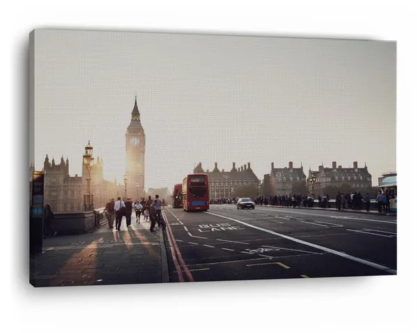 Multicolor_Westminster_Bridge,_Wooden_Framed_Canvas_Paintings_|_For_Home_Decor_|_Bedroom,_Living_Room,Wall_Decoration_|_Wall_Art_Painting,_Ct0154,_Size_16_X_24_In