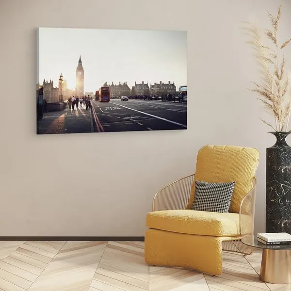 Multicolor_Westminster_Bridge,_Wooden_Framed_Canvas_Paintings_|_For_Home_Decor_|_Bedroom,_Living_Room,Wall_Decoration_|_Wall_Art_Painting,_Ct0154,_Size_16_X_24_In