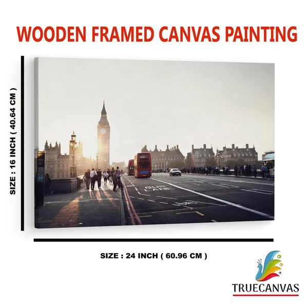 Multicolor_Westminster_Bridge,_Wooden_Framed_Canvas_Paintings_|_For_Home_Decor_|_Bedroom,_Living_Room,Wall_Decoration_|_Wall_Art_Painting,_Ct0154,_Size_16_X_24_In