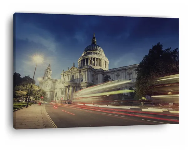 Multicolor_St._Paul'S_Cathedral,_Wooden_Framed_Canvas_Paintings_|_For_Home_Decor_|_Bedroom,_Living_Room,Wall_Decoration_|_Wall_Art_Painting,_Ct0162,_Size_16_X_24_In