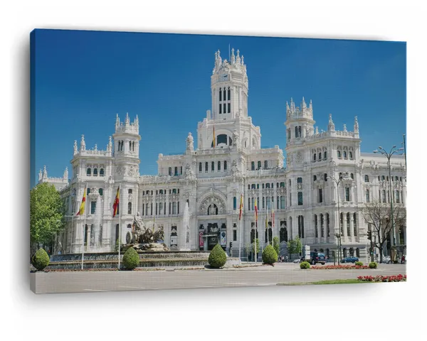 Multicolor_Cybele_Palace,_Wooden_Framed_Canvas_Paintings_|_For_Home_Decor_|_Bedroom,_Living_Room,Wall_Decoration_|_Wall_Art_Painting,_Ct0163,_Size_16_X_24_In