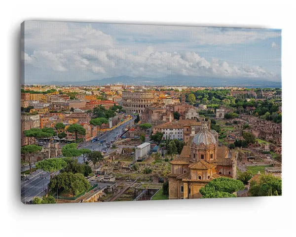 Multicolor_Modern_Rome,_Wooden_Framed_Canvas_Paintings_|_For_Home_Decor_|_Bedroom,_Living_Room,Wall_Decoration_|_Wall_Art_Painting,_Ct0165,_Size_16_X_24_In