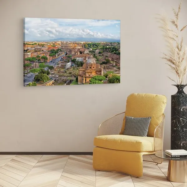 Multicolor_Modern_Rome,_Wooden_Framed_Canvas_Paintings_|_For_Home_Decor_|_Bedroom,_Living_Room,Wall_Decoration_|_Wall_Art_Painting,_Ct0165,_Size_16_X_24_In