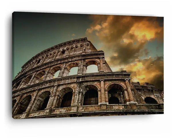 Multicolor_Colosseum,_Wooden_Framed_Canvas_Paintings_|_For_Home_Decor_|_Bedroom,_Living_Room,Wall_Decoration_|_Wall_Art_Painting,_Ct0168,_Size_16_X_24_In