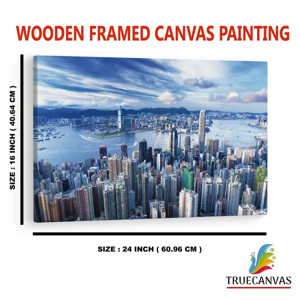 Multicolor_Victoria_Peak,_Wooden_Framed_Canvas_Paintings_|_For_Home_Decor_|_Bedroom,_Living_Room,Wall_Decoration_|_Wall_Art_Painting,_Ct0171,_Size_16_X_24_In