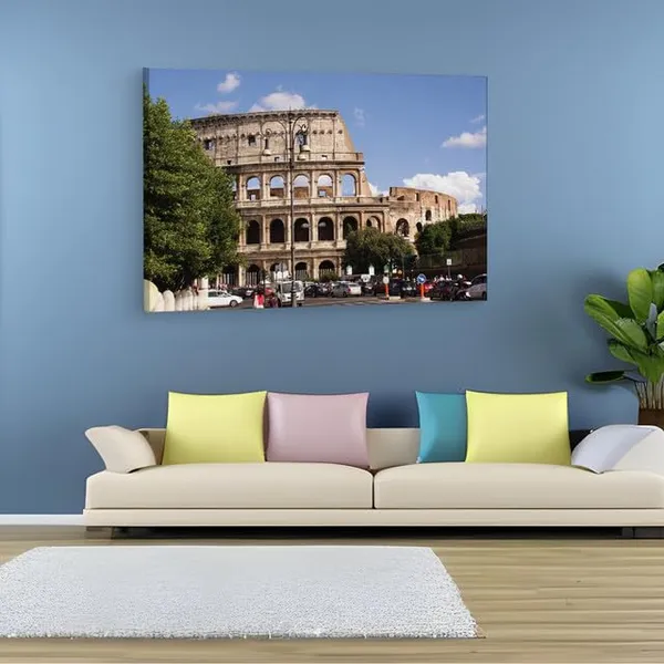 Multicolor_Colosseum,_Wooden_Framed_Canvas_Paintings_|_For_Home_Decor_|_Bedroom,_Living_Room,Wall_Decoration_|_Wall_Art_Painting,_Ct0175,_Size_16_X_24_In