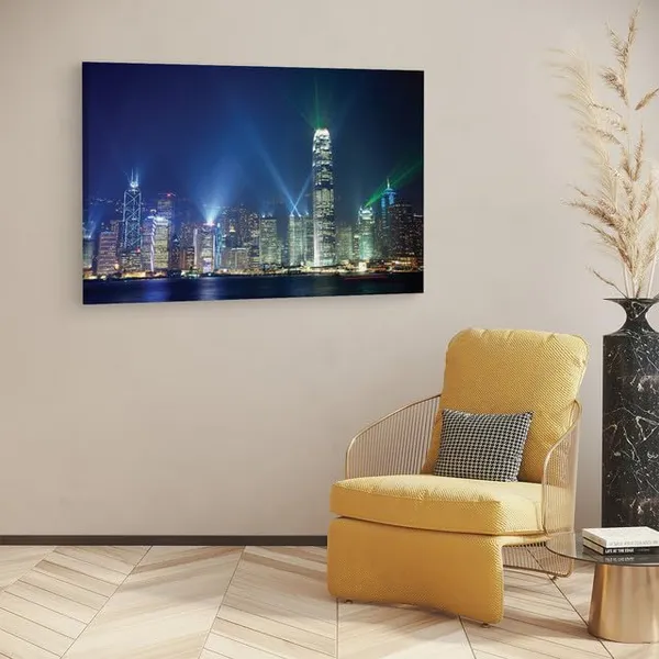 Multicolor_A_Symphony_Of_Lights,_Wooden_Framed_Canvas_Paintings_|_For_Home_Decor_|_Bedroom,_Living_Room,Wall_Decoration_|_Wall_Art_Painting,_Ct0177,_Size_16_X_24_In