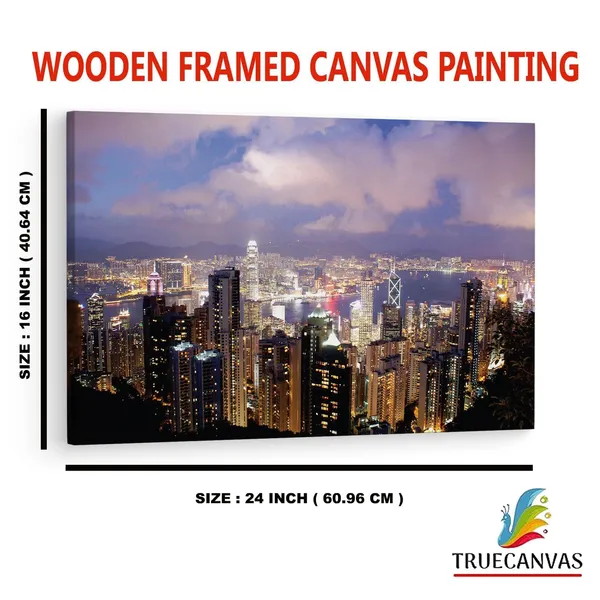Multicolor_Victoria_Peak,_Wooden_Framed_Canvas_Paintings_|_For_Home_Decor_|_Bedroom,_Living_Room,Wall_Decoration_|_Wall_Art_Painting,_Ct0178,_Size_16_X_24_In