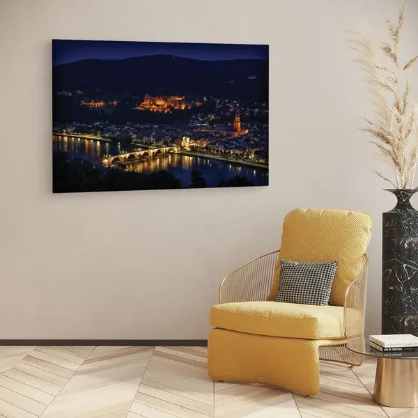 Multicolor_Heidelberg_4K_Night,_Wooden_Framed_Canvas_Paintings_|_For_Home_Decor_|_Bedroom,_Living_Room,Wall_Decoration_|_Wall_Art_Painting,_Ct0181,_Size_16_X_24_In