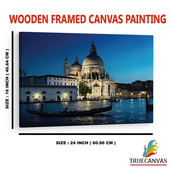 Multicolor_Basilica_Di_Santa_Maria_Della_Salute,_Wooden_Framed_Canvas_Paintings_|_For_Home_Decor_|_Bedroom,_Living_Room,Wall_Decoration_|_Wall_Art_Painting,_Ct0186,_Size_16_X_24_In