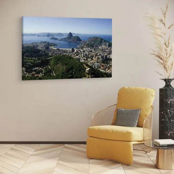 Multicolor_Rio_De_Janeiro_View,_Wooden_Framed_Canvas_Paintings_|_For_Home_Decor_|_Bedroom,_Living_Room,Wall_Decoration_|_Wall_Art_Painting,_Ct0198,_Size_16_X_24_In