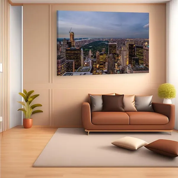 Multicolor_Central_Park,_Wooden_Framed_Canvas_Paintings_|_For_Home_Decor_|_Bedroom,_Living_Room,Wall_Decoration_|_Wall_Art_Painting,_Ct0201,_Size_16_X_24_In