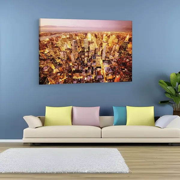 Multicolor_New_York,_Wooden_Framed_Canvas_Paintings_|_For_Home_Decor_|_Bedroom,_Living_Room,Wall_Decoration_|_Wall_Art_Painting,_Ct0206,_Size_16_X_24_In