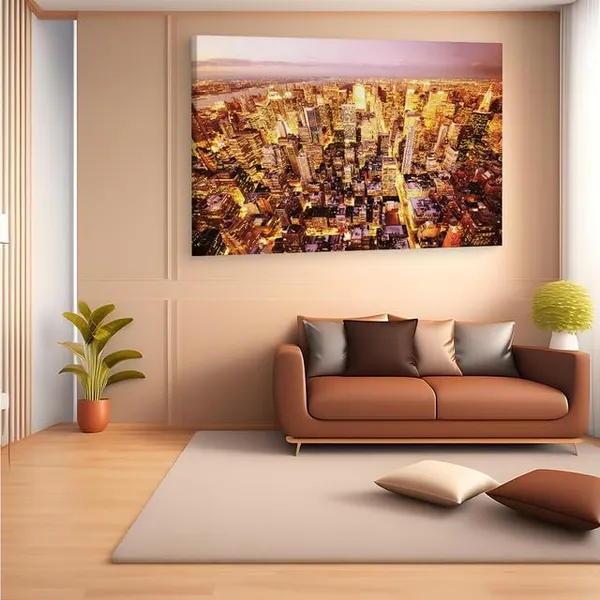 Multicolor_New_York,_Wooden_Framed_Canvas_Paintings_|_For_Home_Decor_|_Bedroom,_Living_Room,Wall_Decoration_|_Wall_Art_Painting,_Ct0206,_Size_16_X_24_In