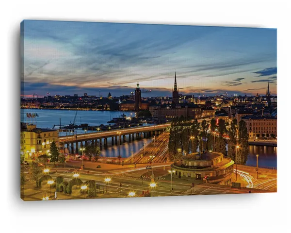 Multicolor_Stockholm_Wallpaper_Hd,_Wooden_Framed_Canvas_Paintings_|_For_Home_Decor_|_Bedroom,_Living_Room,Wall_Decoration_|_Wall_Art_Painting,_Ct0214,_Size_16_X_24_In