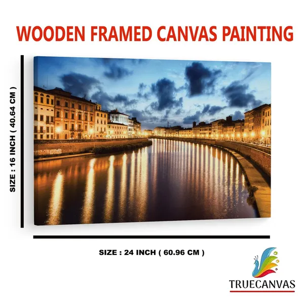 Multicolor_Arno_River,_Wooden_Framed_Canvas_Paintings_|_For_Home_Decor_|_Bedroom,_Living_Room,Wall_Decoration_|_Wall_Art_Painting,_Ct0223,_Size_16_X_24_In