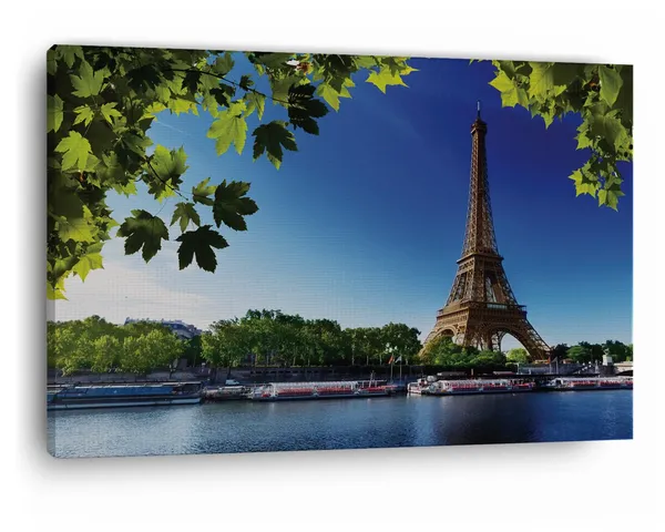 Multicolor_Eiffel_Tower,_Wooden_Framed_Canvas_Paintings_|_For_Home_Decor_|_Bedroom,_Living_Room,Wall_Decoration_|_Wall_Art_Painting,_Ct0227,_Size_16_X_24_In
