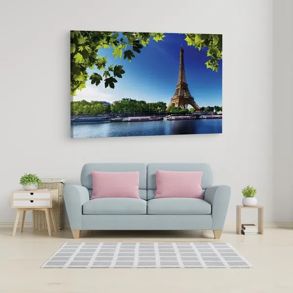 Multicolor_Eiffel_Tower,_Wooden_Framed_Canvas_Paintings_|_For_Home_Decor_|_Bedroom,_Living_Room,Wall_Decoration_|_Wall_Art_Painting,_Ct0227,_Size_16_X_24_In