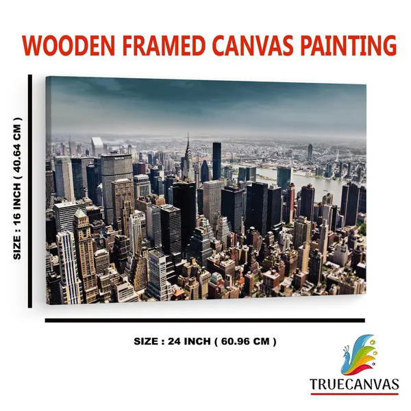 Multicolor_Ny_Skyline_Building,_Wooden_Framed_Canvas_Paintings_|_For_Home_Decor_|_Bedroom,_Living_Room,Wall_Decoration_|_Wall_Art_Painting,_Ct0229,_Size_16_X_24_In
