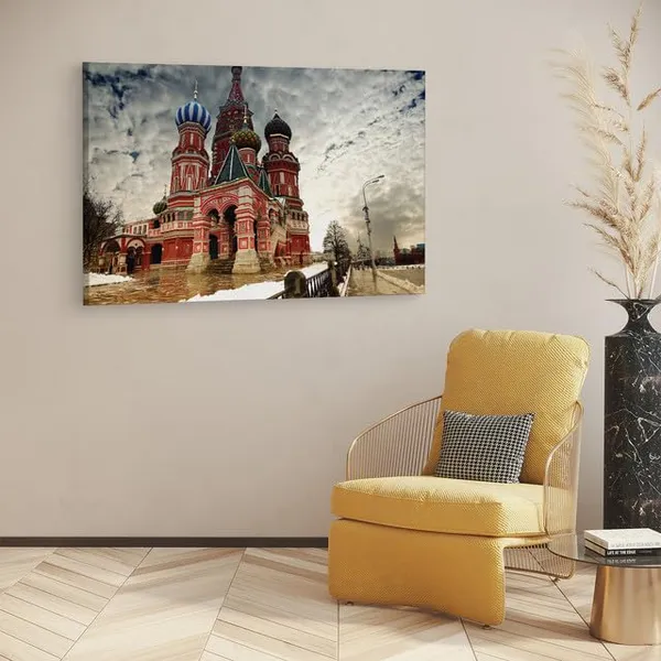 Multicolor_St._Basil'S_Cathedral,_Wooden_Framed_Canvas_Paintings_|_For_Home_Decor_|_Bedroom,_Living_Room,Wall_Decoration_|_Wall_Art_Painting,_Ct0230,_Size_16_X_24_In