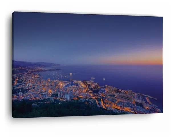 Multicolor_Monaco_Wide_Background,_Wooden_Framed_Canvas_Paintings_|_For_Home_Decor_|_Bedroom,_Living_Room,Wall_Decoration_|_Wall_Art_Painting,_Ct0246,_Size_16_X_24_In