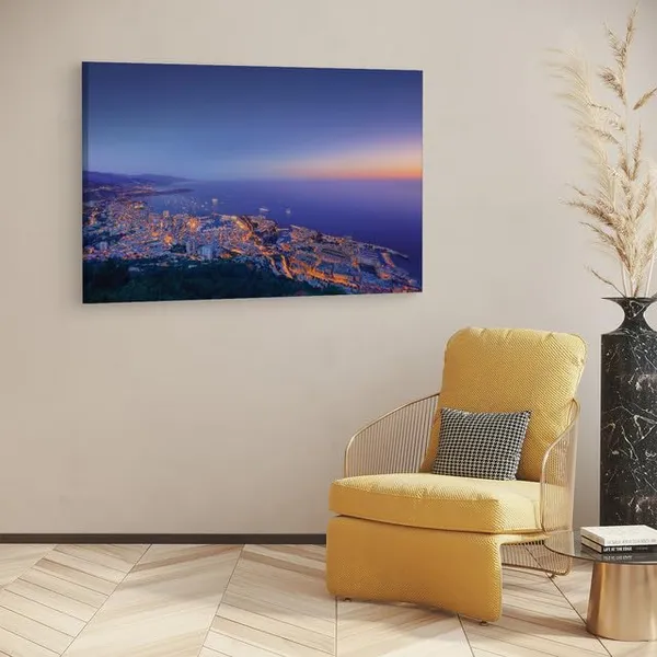 Multicolor_Monaco_Wide_Background,_Wooden_Framed_Canvas_Paintings_|_For_Home_Decor_|_Bedroom,_Living_Room,Wall_Decoration_|_Wall_Art_Painting,_Ct0246,_Size_16_X_24_In