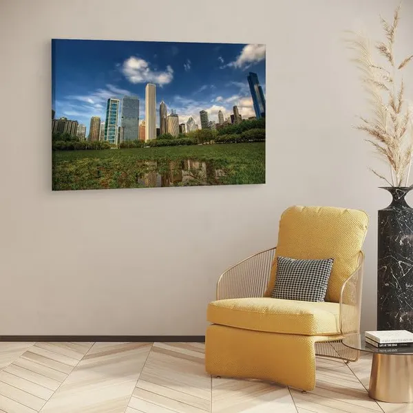 Multicolor_Central_Park_Background,_Wooden_Framed_Canvas_Paintings_|_For_Home_Decor_|_Bedroom,_Living_Room,Wall_Decoration_|_Wall_Art_Painting,_Ct0249,_Size_16_X_24_In