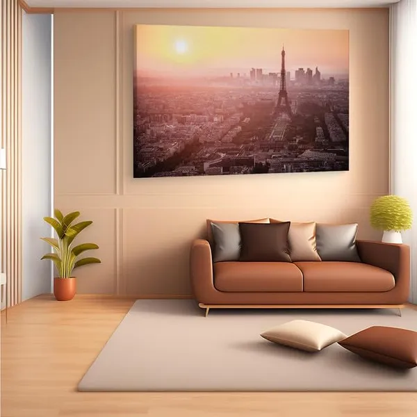 Multicolor_Eiffel_Tower,_Wooden_Framed_Canvas_Paintings_|_For_Home_Decor_|_Bedroom,_Living_Room,Wall_Decoration_|_Wall_Art_Painting,_Ct0250,_Size_16_X_24_In