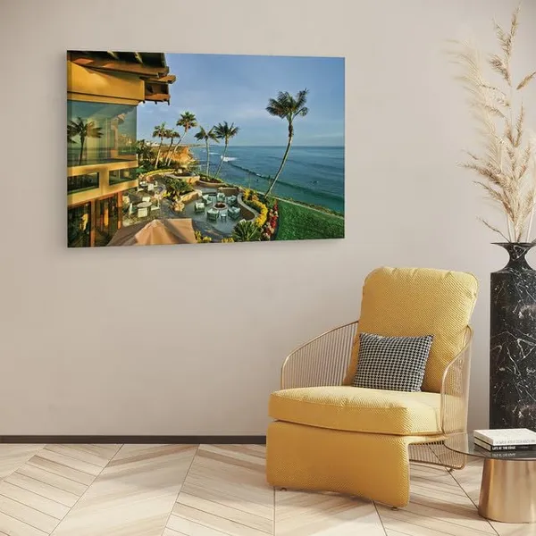 Multicolor_Carlsbad_Oceanfront_Mansion,_Wooden_Framed_Canvas_Paintings_|_For_Home_Decor_|_Bedroom,_Living_Room,Wall_Decoration_|_Wall_Art_Painting,_Ct0265,_Size_16_X_24_In