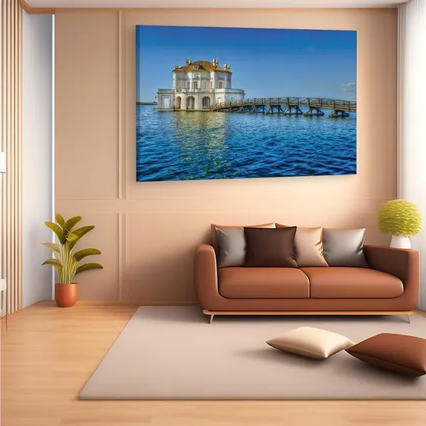 Multicolor_Casina_Vanvitelliana,_Wooden_Framed_Canvas_Paintings_|_For_Home_Decor_|_Bedroom,_Living_Room,Wall_Decoration_|_Wall_Art_Painting,_Ct0268,_Size_16_X_24_In