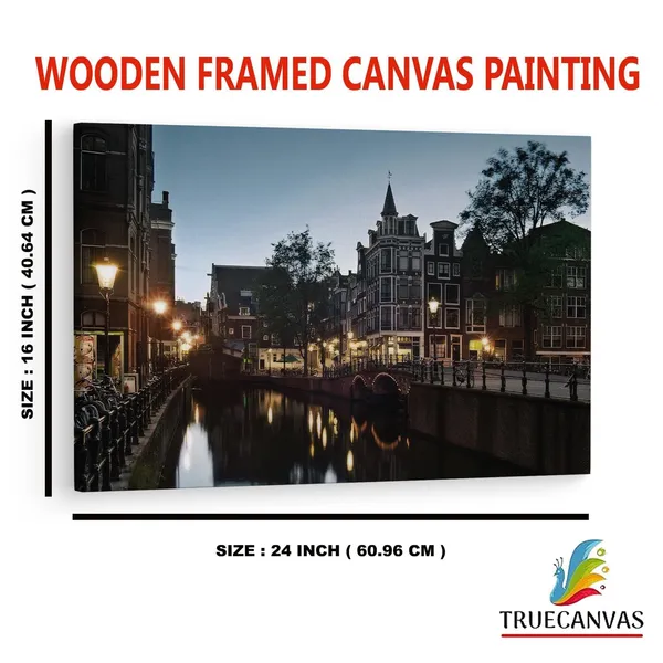 Multicolor_Amsterdam,_Wooden_Framed_Canvas_Paintings_|_For_Home_Decor_|_Bedroom,_Living_Room,Wall_Decoration_|_Wall_Art_Painting,_Ct0273,_Size_16_X_24_In
