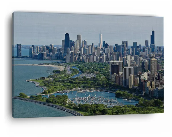 Multicolor_Chicago_Top_View_4K,_Wooden_Framed_Canvas_Paintings_|_For_Home_Decor_|_Bedroom,_Living_Room,Wall_Decoration_|_Wall_Art_Painting,_Ct0294,_Size_16_X_24_In