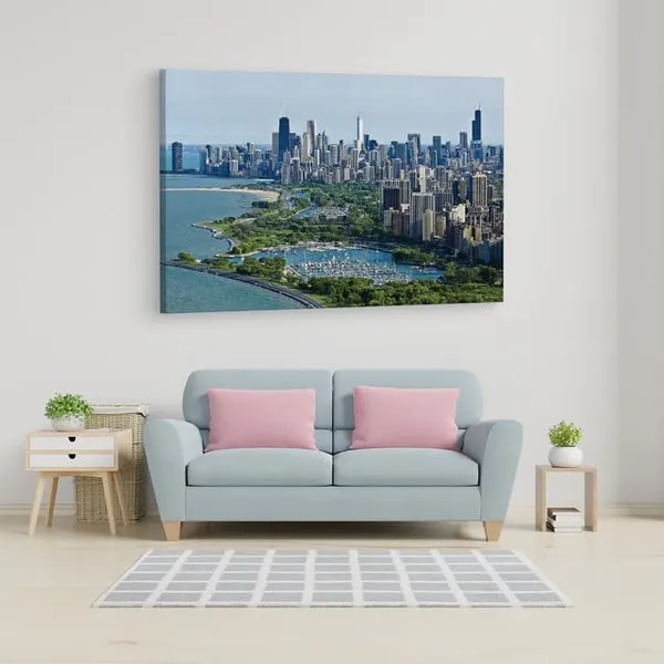 Multicolor_Chicago_Top_View_4K,_Wooden_Framed_Canvas_Paintings_|_For_Home_Decor_|_Bedroom,_Living_Room,Wall_Decoration_|_Wall_Art_Painting,_Ct0294,_Size_16_X_24_In