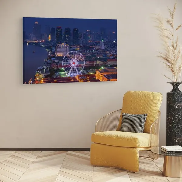 Multicolor_Asiatique_The_Riverfront,_Wooden_Framed_Canvas_Paintings_|_For_Home_Decor_|_Bedroom,_Living_Room,Wall_Decoration_|_Wall_Art_Painting,_Ct0295,_Size_16_X_24_In