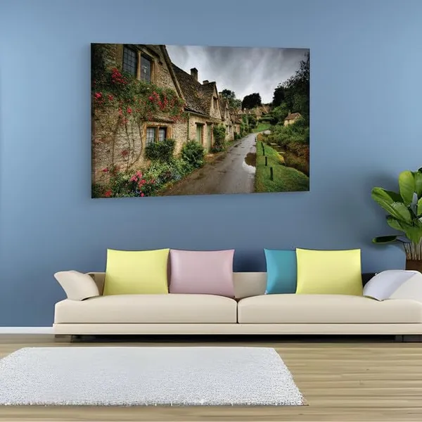 Multicolor_Bibury,_Wooden_Framed_Canvas_Paintings_|_For_Home_Decor_|_Bedroom,_Living_Room,Wall_Decoration_|_Wall_Art_Painting,_Ct0297,_Size_16_X_24_In