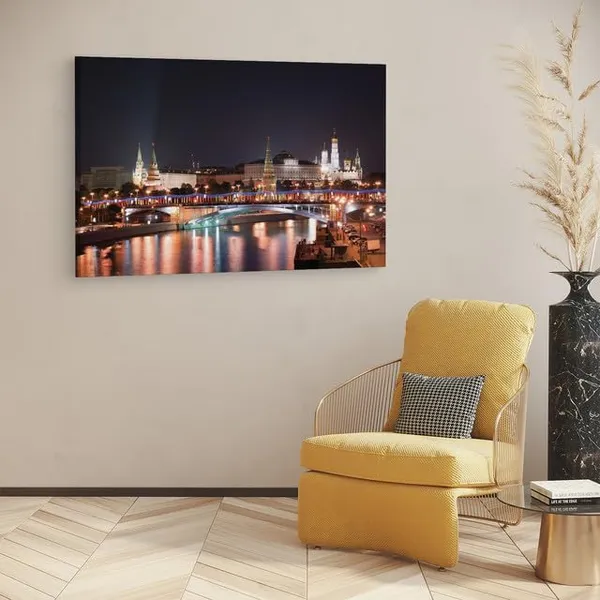 Multicolor_The_Moscow_Kremlin,_Wooden_Framed_Canvas_Paintings_|_For_Home_Decor_|_Bedroom,_Living_Room,Wall_Decoration_|_Wall_Art_Painting,_Ct0305,_Size_16_X_24_In