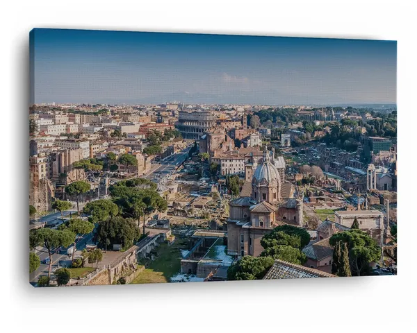 Multicolor_Palatine_Hill,_Wooden_Framed_Canvas_Paintings_|_For_Home_Decor_|_Bedroom,_Living_Room,Wall_Decoration_|_Wall_Art_Painting,_Ct0306,_Size_16_X_24_In