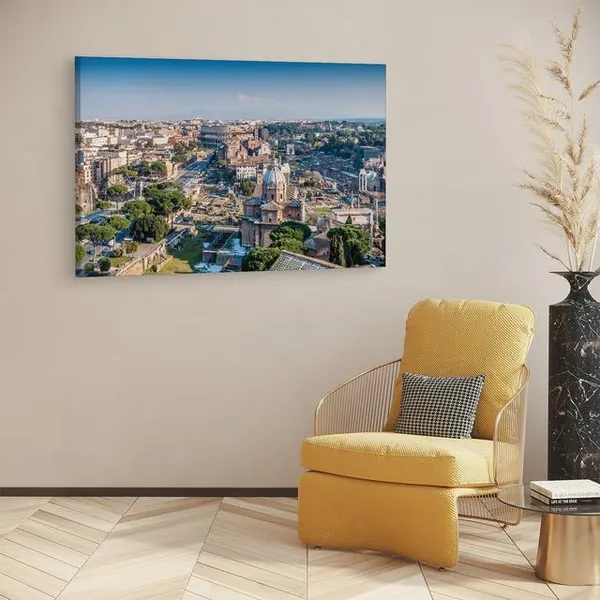 Multicolor_Palatine_Hill,_Wooden_Framed_Canvas_Paintings_|_For_Home_Decor_|_Bedroom,_Living_Room,Wall_Decoration_|_Wall_Art_Painting,_Ct0306,_Size_16_X_24_In