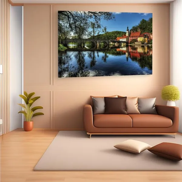 Multicolor_Bavaria,_Wooden_Framed_Canvas_Paintings_|_For_Home_Decor_|_Bedroom,_Living_Room,Wall_Decoration_|_Wall_Art_Painting,_Ct0307,_Size_16_X_24_In
