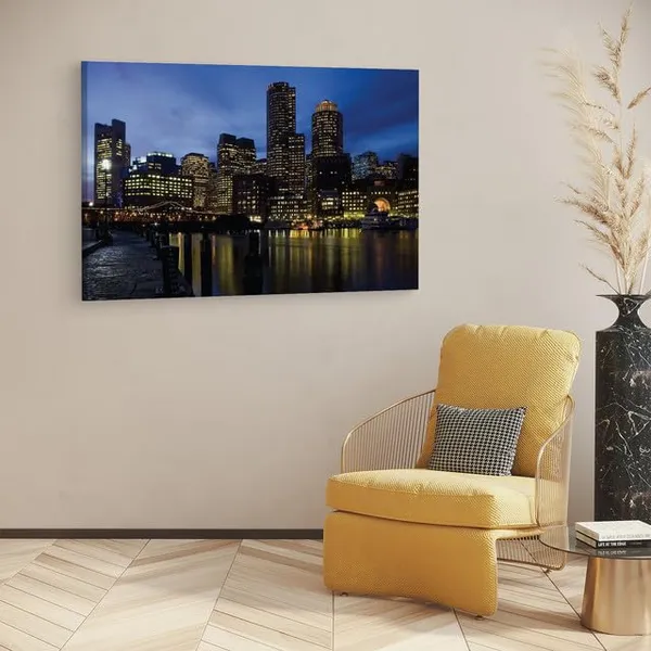 Multicolor_Boston_Desktop_Background,_Wooden_Framed_Canvas_Paintings_|_For_Home_Decor_|_Bedroom,_Living_Room,Wall_Decoration_|_Wall_Art_Painting,_Ct0315,_Size_16_X_24_In