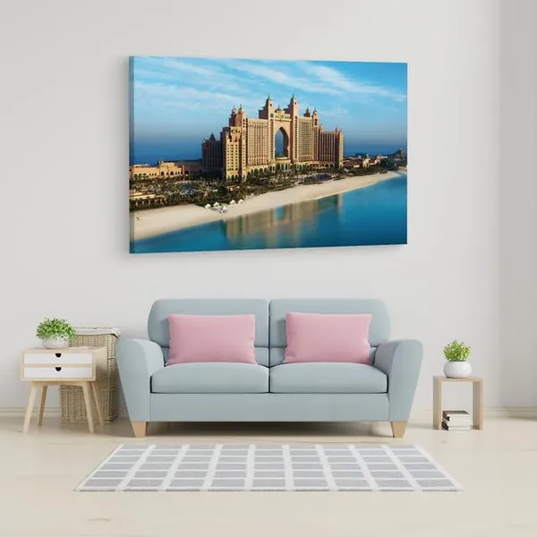 Multicolor_Schwerin_Castle,_Wooden_Framed_Canvas_Paintings_|_For_Home_Decor_|_Bedroom,_Living_Room,Wall_Decoration_|_Wall_Art_Painting,_Ct0320,_Size_16_X_24_In