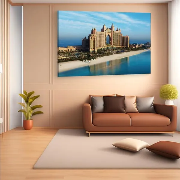 Multicolor_Schwerin_Castle,_Wooden_Framed_Canvas_Paintings_|_For_Home_Decor_|_Bedroom,_Living_Room,Wall_Decoration_|_Wall_Art_Painting,_Ct0320,_Size_16_X_24_In