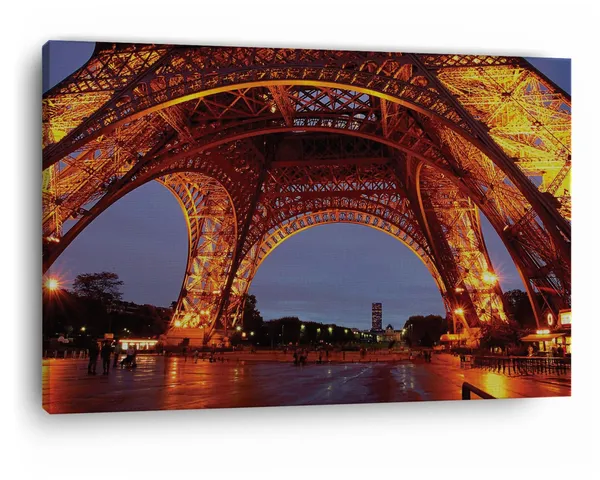 Multicolor_Eiffel_Tower,_Wooden_Framed_Canvas_Paintings_|_For_Home_Decor_|_Bedroom,_Living_Room,Wall_Decoration_|_Wall_Art_Painting,_Ct0323,_Size_16_X_24_In