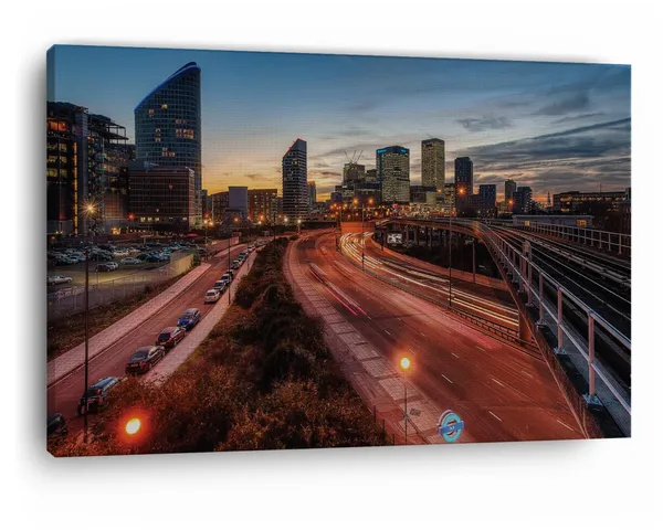 Multicolor_Evening_In_London,_Wooden_Framed_Canvas_Paintings_|_For_Home_Decor_|_Bedroom,_Living_Room,Wall_Decoration_|_Wall_Art_Painting,_Ct0328,_Size_16_X_24_In